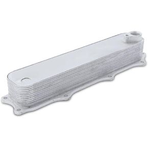A-Premium Engine Oil Cooler Compatible with Maserati Ghibli/Quattroporte 2014-2020, Levante 2017-2020, 3.0L, Turbocharged