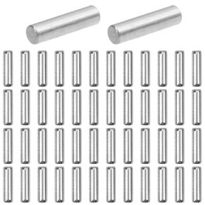 50Pcs Vgoohobby 1.5x5mm Dowel Pin Hex Wheel Hub Nut Pins Hinge pin Compatible with Axial SCX24 Deadbolt JLU Gladiator Bronco FMS FCX24 1/24 RC Crawler Car