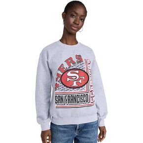 Junk Food Women's 49ers Backfield Crew Sweatshirt