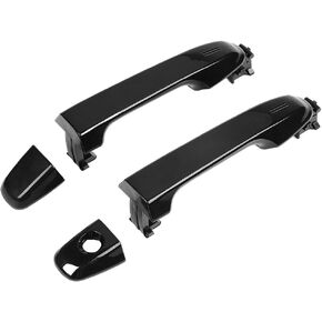 Front Driver & Passenger Exterior Door Handles 69211-06090 69217-06370 for Toyota Camry 2012-2017 - Set of 2