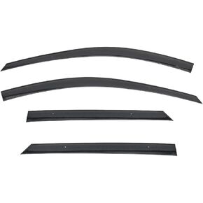 WellVisors Window Visors Wind Deflectors Compatible With Chevrolet Bolt EUV 2022 2023 2024 Premium Series Rain Guards 3-847CH037