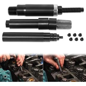 DT466E DT530E Electronic Diesel Fuel Injector Sleeve Cup Tube Puller Remover Installer Set
