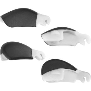 Bwake Replacement Nose Pieces Pads for Oakley Jawbone/Split Jacket/Racing Jacket Sunglasses - Black