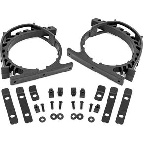 Rough Country Rubber Molle Panel Clamp Kit 2-1/2" to 9-1/2" | 2-Clamps - 99070