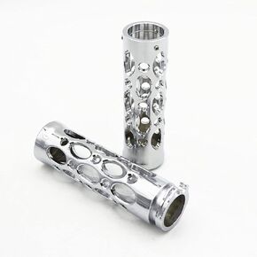 1" 25mm Universal Motorcycle Handlebar Grips Hand Grips for Harley Suzuki Kawasaki