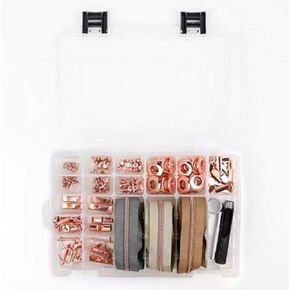 Sallie Tomato Next Level Hardware & Zipper Set Rose Gold Bag & Tote Accessories