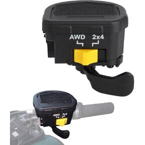 ATV Thumb Throttle Lever Assembly for Scrambler 400 Magnum Sportsman 500 1999-2014, 2010202, 2010337, 2010336