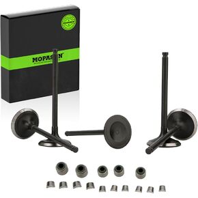 Intake Exhaust Valve Kit Compatible with Yamaha YFZ450R 2009-2020 YFZ450 2004-2009 2017 YZ450F 2003-2009 by MOPASEN