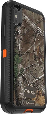 OtterBox iPhone Xs AND iPhone X Defender Series Case - BLACK, rugged & durable, with port protection, includes holster clip kickstand in Saudi Arabia