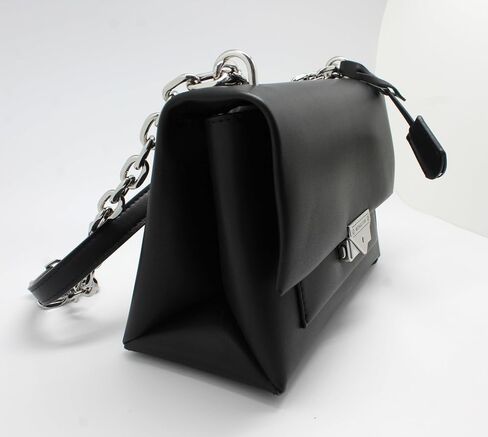 Michael Kors Cece Medium Faux Leather Shoulder Bag IN BLACK in Saudi Arabia