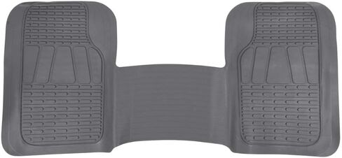 BDK Motor Trend WingRunner Complementary Rubber Rear Floor Mats Liners, All Weather Protection Universal Design for Trucks Cars Sedan SUV in Saudi Arabia