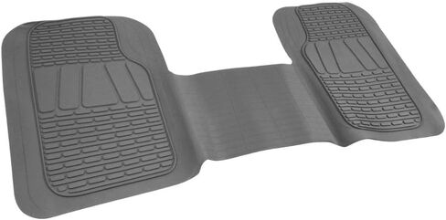 BDK Motor Trend WingRunner Complementary Rubber Rear Floor Mats Liners, All Weather Protection Universal Design for Trucks Cars Sedan SUV in Saudi Arabia