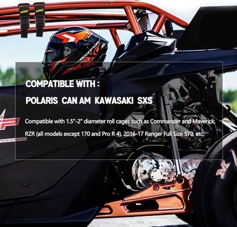 2 Pack Magnetic Quick Release UTV Roof Rack Gun Holder for Shotguns, Rifles, Bows Holder, Fishing Poles Adjustable Mounting Strap Universal Compatible with Polaris Can am Kawasaki SXS in Saudi Arabia
