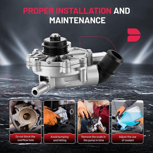 BDFHYK 41011 Automotive Engine Water Pump Kit Compatible with 1995-2003 Ford Contour Escape Mystique Sable Taurus; 2000-2003 Mazda MPV Tribute;1995-2002 Mercury Cougar Mystique Sable in Saudi Arabia
