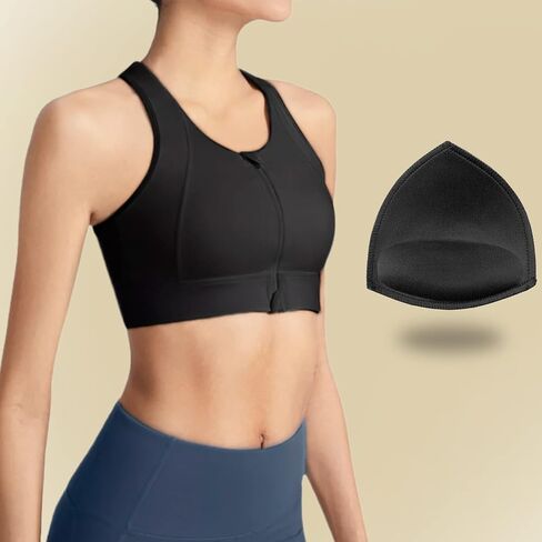 Removable Bra Pads Inserts for Sports Bra with a little Push Up Pack of 3 pairs in Saudi Arabia