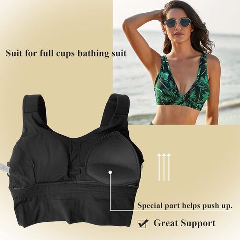Removable Bra Pads Inserts for Sports Bra with a little Push Up Pack of 3 pairs in Saudi Arabia