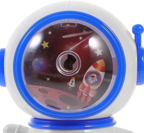 TEHAUX Manual Pencil Sharpener Astronaut Handheld to Rotate Plastic in Kuwait