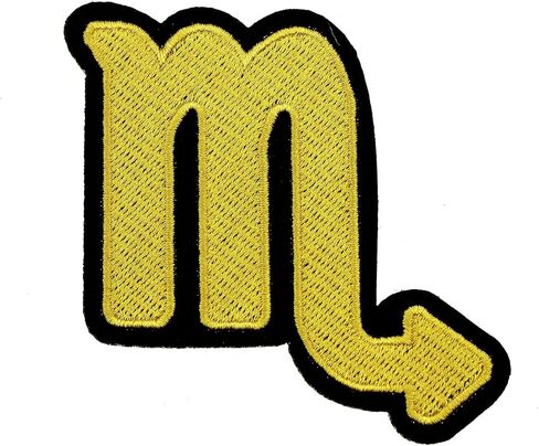 RECHERE Constellation Symbols Zodiac Embroidered Iron On Patch Applique (Sagittarius) in Kuwait