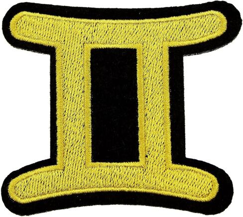 RECHERE Constellation Symbols Zodiac Embroidered Iron On Patch Applique (Sagittarius) in Kuwait