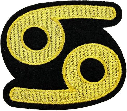RECHERE Constellation Symbols Zodiac Embroidered Iron On Patch Applique (Sagittarius) in Kuwait