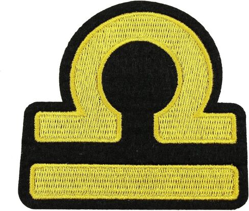 RECHERE Constellation Symbols Zodiac Embroidered Iron On Patch Applique (Sagittarius) in Kuwait