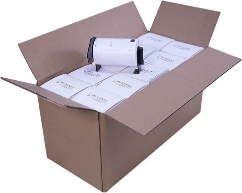 BETCKEY - Compatible Shipping Labels Replacement for Brother DK-1247 (4.07" x 6.4"), Use with Brother QL-1110NWB Label Printers [18 Rolls/3240 Labels] in Saudi Arabia