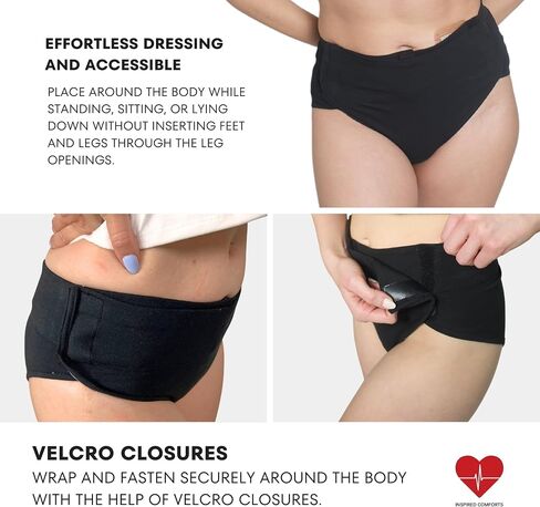 Inspired Comforts Post Surgery Women Tear Away Underwear - Stick-on closure Briefs in Kuwait