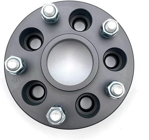 محول عجلة بسمك 1.5 بوصة من 5x4.5 إلى 5x5 متوافق مع عجلات XK JT WK WJ JK على XJ KJ KK TJ ZJ، فواصل عجلة 5x114.3 إلى 5x127 1/2-20 نمط مسمار تغيير الخيط in Kuwait