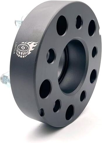 محول عجلة بسمك 1.5 بوصة من 5x4.5 إلى 5x5 متوافق مع عجلات XK JT WK WJ JK على XJ KJ KK TJ ZJ، فواصل عجلة 5x114.3 إلى 5x127 1/2-20 نمط مسمار تغيير الخيط in Kuwait