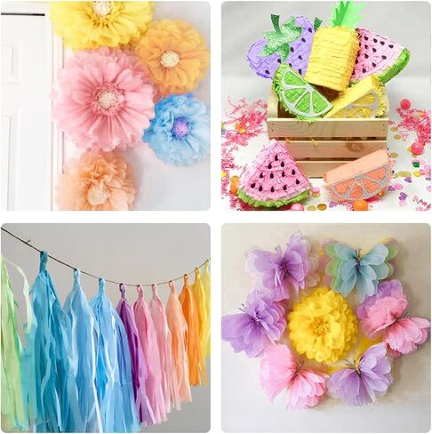 Crepe Paper Streamers 6 Rolls Black Gold Sliver Streamers for Graduation Prom Party Birthday Baby Shower Wedding Gender Reveal New Year Party Decorations DIY Crafts in Kuwait