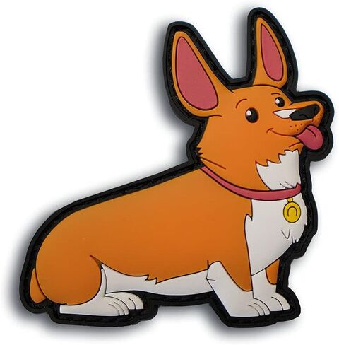 "Giovanni" The Pararescue Jumper Tactical Dog St. Bernard PVC Morale EMT, Paramedic, 1st Responder Patch - Military Patches - Perfect for Your Tactical Army Gear, Backpack, Cap, Vest, Medic Bag in Saudi Arabia
