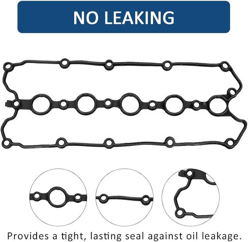 X AUTOHAUX 07K103469L Car Engine Valve Cover Replacement for Volkswagen Jetta 2005-2014 2.5L in Saudi Arabia