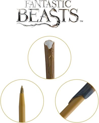 The Noble Collection Fantastic Beasts Newt Scamander Wand Pen and Bookmark in Saudi Arabia