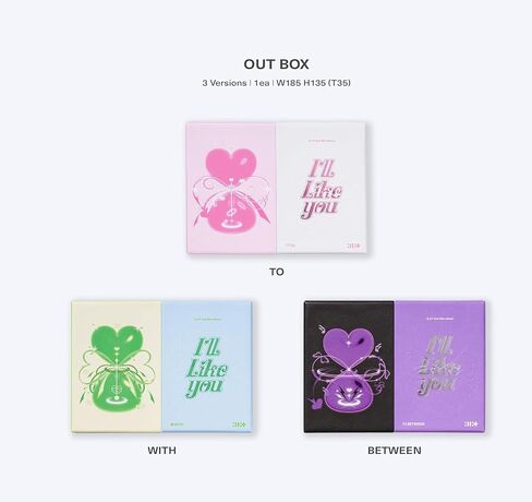 ILLIT 'I'LL LIKE YOU' 2nd Mini Album Photobook Ver (To Ver.) in Saudi Arabia