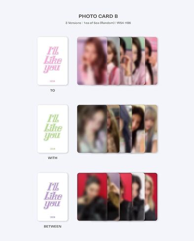 ILLIT 'I'LL LIKE YOU' 2nd Mini Album Photobook Ver (To Ver.) in Saudi Arabia