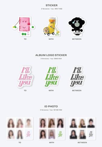 ILLIT 'I'LL LIKE YOU' 2nd Mini Album Photobook Ver (To Ver.) in Saudi Arabia