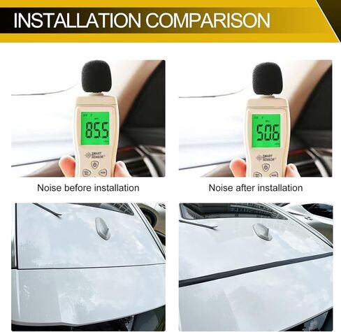 19.68 Windshield Rubber Seal Car Weather Stripping Trim T Shape Sealing Strip for Car Front Rear Windshield, Molding，Tailgate Adhesive Rubber Seal Strip(19mm) in Saudi Arabia
