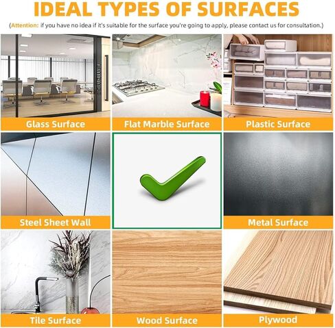 ملصق سبورة بيضاء للمسح الجاف 2 لفات 1.5 قدم × 6.6 قدم ورق جدران مقشر لاصق ذاتي اللصق لرسم مؤتمرات الفصول الدراسية والمكتب المنزلي، 2 علامة إضافية in Kuwait