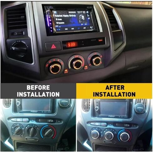 متوافق مع مجموعة مقبض التحكم في سخان تويوتا تاكوما HVAC 2005-2015، استبدال زر التحكم في تكييف الهواء، يناسب OEM #55905-0C010 (3 قطع) in Kuwait