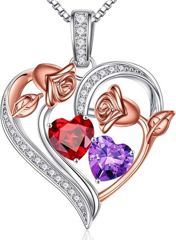 Iefil Wife Christmas Gift Ideas - Wife Christmas Necklace, Anniversary Wife Gifts, Birthday Gifts for Wife,Wife Jewelry Gifts, 925 Sterling Silver Necklace in Kuwait