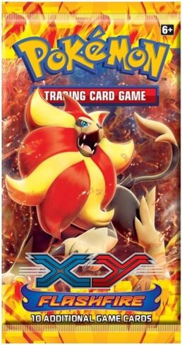 XY 2 Flashfire Booster Pack: Pokemon Card Game in Saudi Arabia