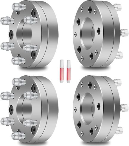SCITOO 4X 5x5 to 6x5.5 Wheel Spacers Adapters 6 Lug 14x1.5 78.1mm 2" fits for 1979-1986 for C1500 1999-2014 for Grand for Cherokee 1975-1986 for C10 in Saudi Arabia
