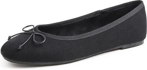 حذاء باليه نسائي من FEVERSOLE مصنوع من إسفنج ميموري ملون فائق النعومة ومبطن بجلد صناعي صناعي in Kuwait