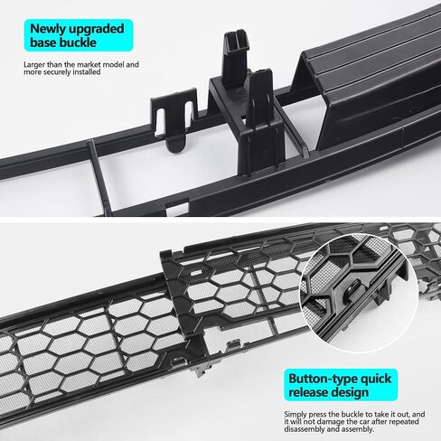 HSB 𝐔𝐩𝐠𝐫𝐚𝐝𝐞𝐝 متوافق مع Tesla New Model 3 2024 غطاء مصبغة فتحة تهوية مدخل الهواء الأمامي in Kuwait