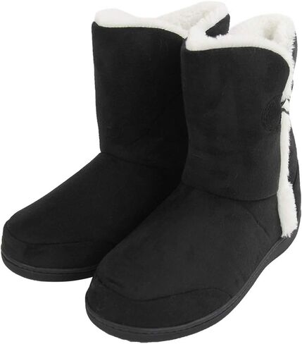 Home Slipper Women's Winter Warm Memory Foam Indoor/Outdoor House Slippers Boots in Kuwait