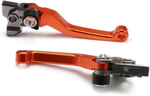JFG سباق دراجة نارية دواسة فرامل رافعة عتلات قابلة للطي CNC SX SX-F XC XC-F XC-W XCF-W EXC EXC-F FC FE TC TE MC EX 125 150 250 300 350 450 500 2014-2023 الدراجة الترابية البرتقالية in Saudi Arabia