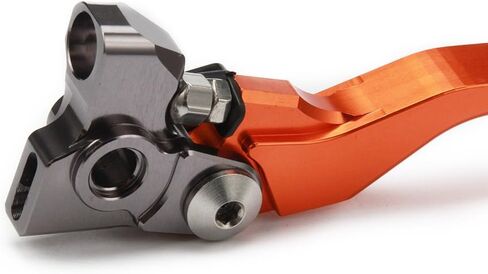 JFG سباق دراجة نارية دواسة فرامل رافعة عتلات قابلة للطي CNC SX SX-F XC XC-F XC-W XCF-W EXC EXC-F FC FE TC TE MC EX 125 150 250 300 350 450 500 2014-2023 الدراجة الترابية البرتقالية in Saudi Arabia