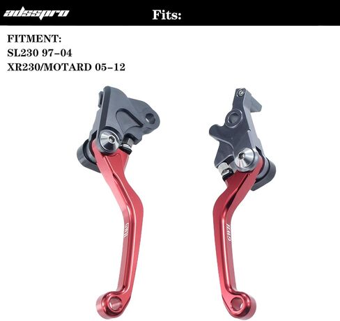 دراجة نارية CNC الألومنيوم دواسة فرامل رافعة مقبض ل SL230 97-04 XR230/MOTARD 05-12 الترابية دراجة الطرق غير الممهدة in Kuwait