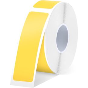 Label Maker Tape SUPVAN E10 Adapted Label Print Paper Refill Fixed Size 0.47''x1.57'' 170 Labels/Roll Thermal Laminated Waterproof Self-Adhesive Multipurpose Labeling Tape Replacement