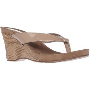Style & Co. Womens Chicklet Open Toe Casual